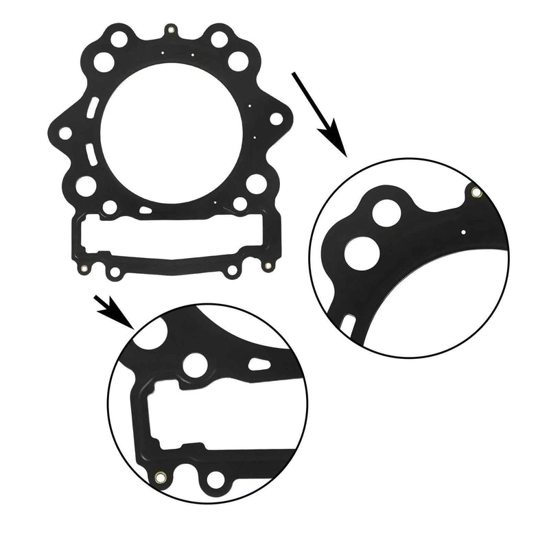 DURAFORCE Engine Crankshaft Crank Gasket For Yamaha Rhino Grizzly Viking 700 2007-2013