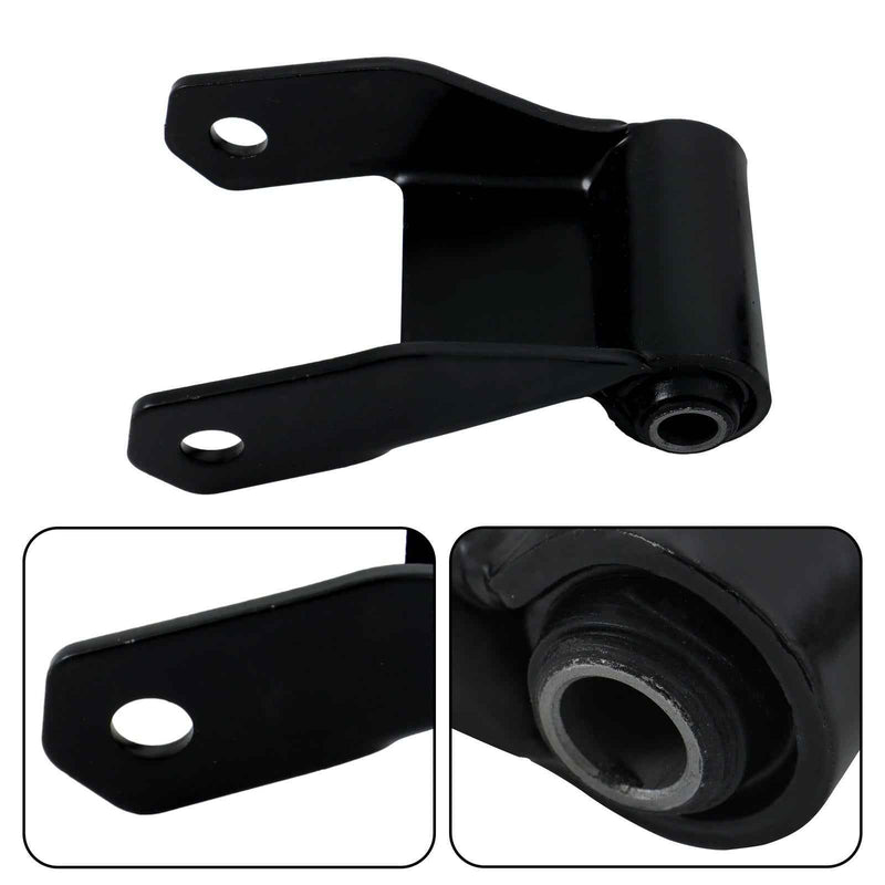 DURAFORCE Left & Right Rear Leaf Spring Hanger Bracket Shackle For 83-97 Ford F250 F350