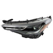 DURAFORCE Left Side For Toyota Corolla Cross L/LE 2022-2023 Black Clear Lens Headlight LED