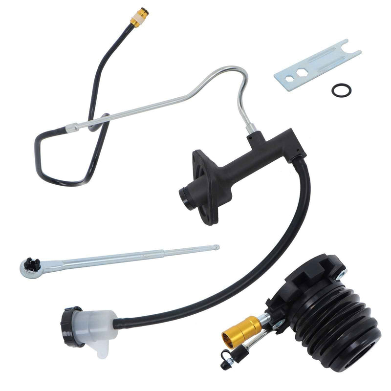 DURAFORCE For 93-94 Ford Ranger 2.3L Black Clutch Master & Slave Cylinder Assembly CRS027