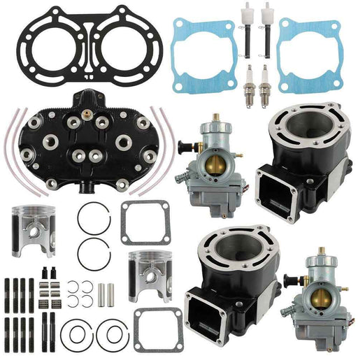 DURAFORCE 1987-2006 Cylinder Head Piston Gasket Top End Kit for Yamaha Banshee 350