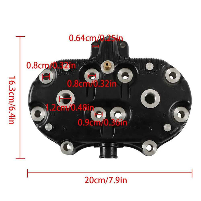 DURAFORCE 1987-2006 Cylinder Head Piston Gasket Top End Kit for Yamaha Banshee 350