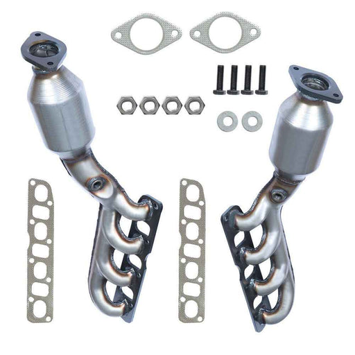 DURAFORCE 2PCS For 2004-2015 Nissan Titan 5.6L Driver+Passenger Side Catalytic Converters
