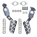 DURAFORCE 2PCS For 2004-2015 Nissan Titan 5.6L Driver+Passenger Side Catalytic Converters