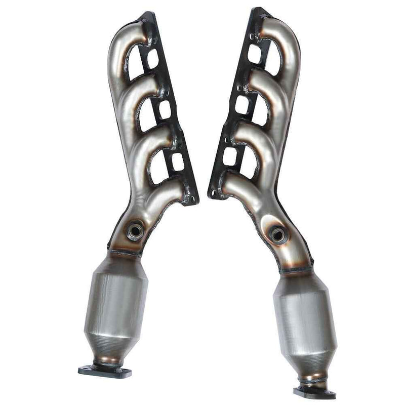 DURAFORCE 2PCS For 2004-2015 Nissan Titan 5.6L Driver+Passenger Side Catalytic Converters