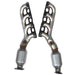 DURAFORCE 2PCS For 2004-2015 Nissan Titan 5.6L Driver+Passenger Side Catalytic Converters