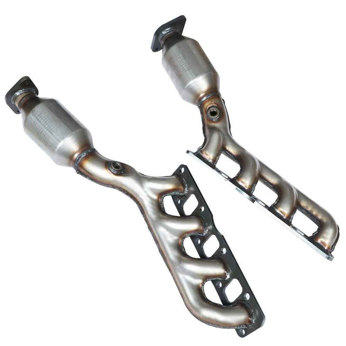 DURAFORCE 2PCS For 2004-2015 Nissan Titan 5.6L Driver+Passenger Side Catalytic Converters