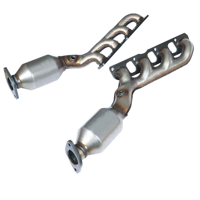 DURAFORCE 2PCS For 2004-2015 Nissan Titan 5.6L Driver+Passenger Side Catalytic Converters