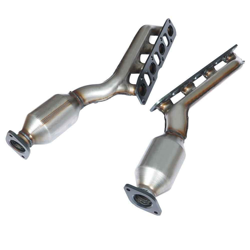 DURAFORCE 2PCS For 2004-2015 Nissan Titan 5.6L Driver+Passenger Side Catalytic Converters