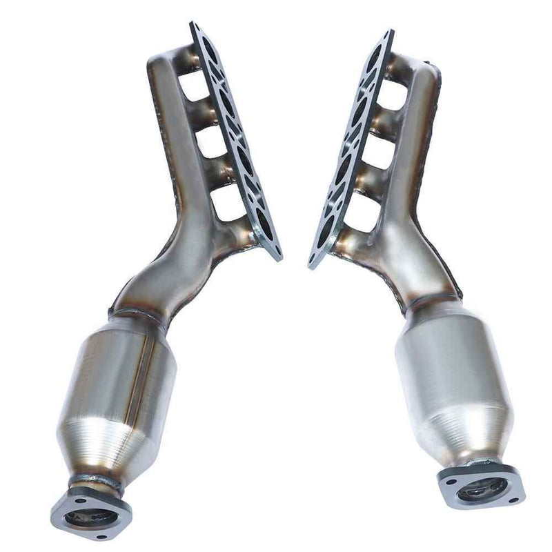 DURAFORCE 2PCS For 2004-2015 Nissan Titan 5.6L Driver+Passenger Side Catalytic Converters