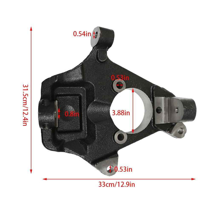 DURAFORCE 2" Drop Lowering Spindles For Chevrolet Silverado GMC Sierra 2WD 4WD AWD 2007-16