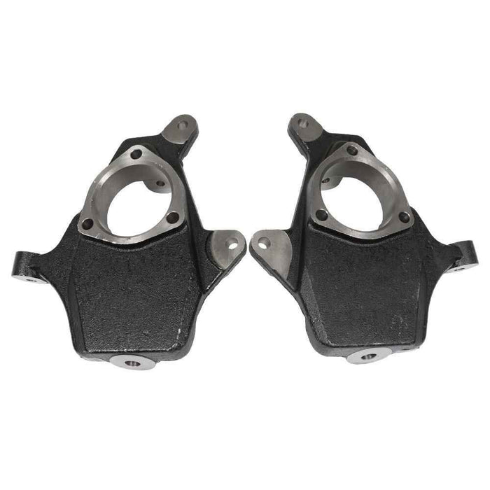 DURAFORCE 2" Drop Lowering Spindles For Chevrolet Silverado GMC Sierra 2WD 4WD AWD 2007-16