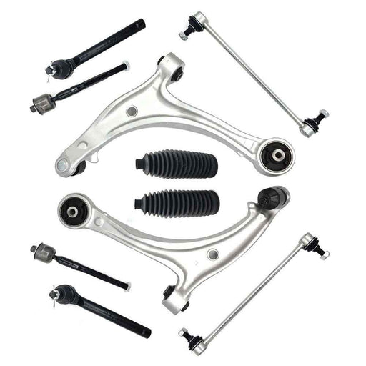 DURAFORCE 10× Front Control Arm Kit Sway Bar Link Tie Rod End For Honda Odyssey 2005-2010