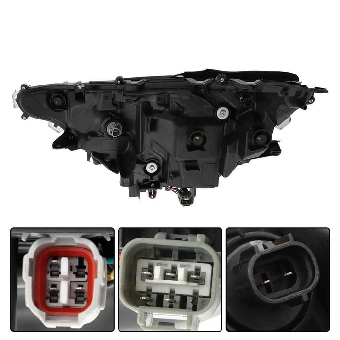 DURAFORCE Headlight For 2019-2021-2022 Toyota RAV4 Hybrid XSE/SXLE Headlamp LED Right Side