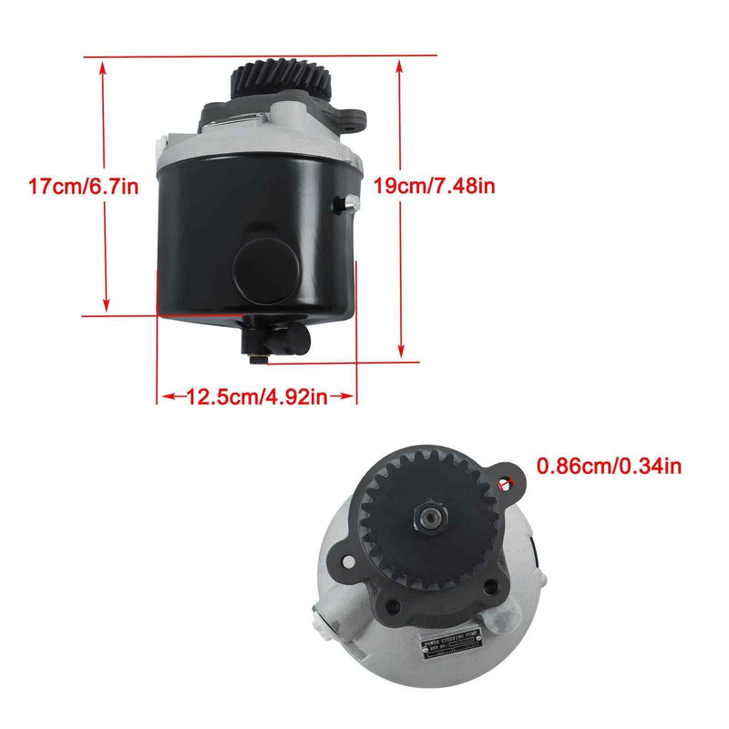 DURAFORCE Power Steering Pump 83960342 For Ford NH 540B 545 545C E6NN3K514EA 83923733
