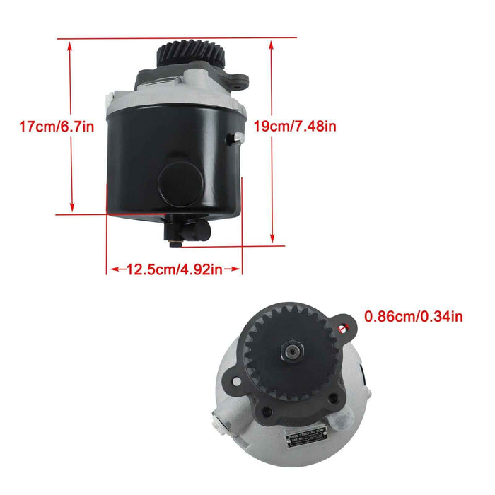 DURAFORCE Power Steering Pump 83960342 For Ford NH 540B 545 545C E6NN3K514EA 83923733