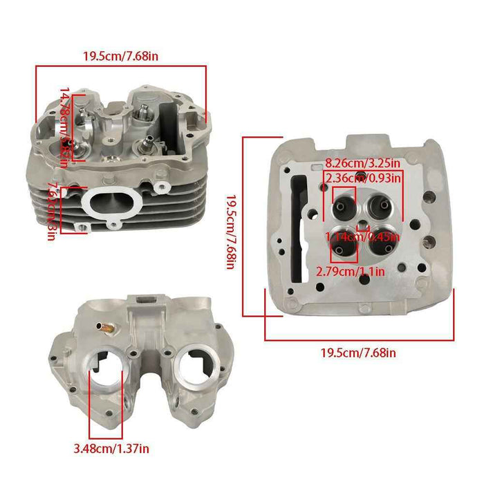 DURAFORCE Cylinder Head 12200-KCY-670 12200-HN1-A70 For Honda Sportrax 400 XR400R TRX400EX