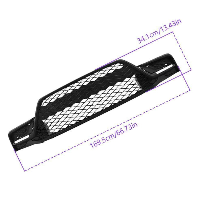 DURAFORCE Lower Bumper Grille Assembly&LH+RH Headlights For Toyota Corolla 2023-2024 Front