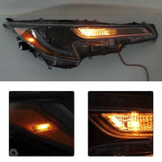 DURAFORCE Lower Bumper Grille Assembly&LH+RH Headlights For Toyota Corolla 2023-2024 Front