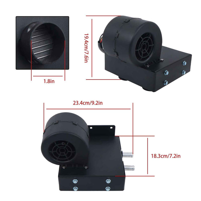 DURAFORCE Cab Heater with Defrost Kit For Polaris Ranger 570 Mid Size 2014-2021