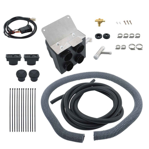 DURAFORCE Cab Heater with Defrost Kit For Polaris General 1000 2016 2017 2018 2019-2024