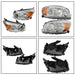 DURAFORCE L+R For Toyota RAV4 2006 2007 2008 Left&Right Side Headlights Headlamps Halogen