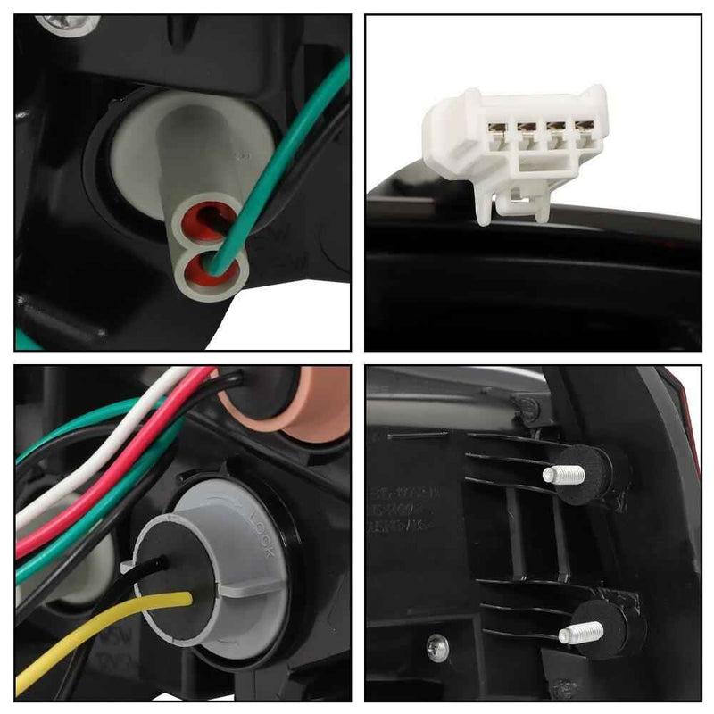 DURAFORCE LED Fog Light w/Switch+Wiring Pair Tail Light Halogen For Nissan Altima 19-2020
