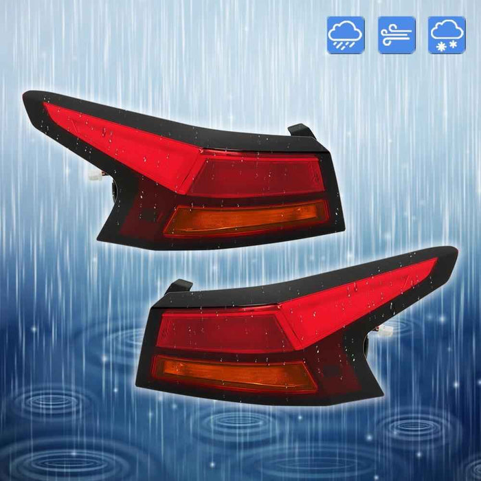 DURAFORCE LED Fog Light w/Switch+Wiring Pair Tail Light Halogen For Nissan Altima 19-2020