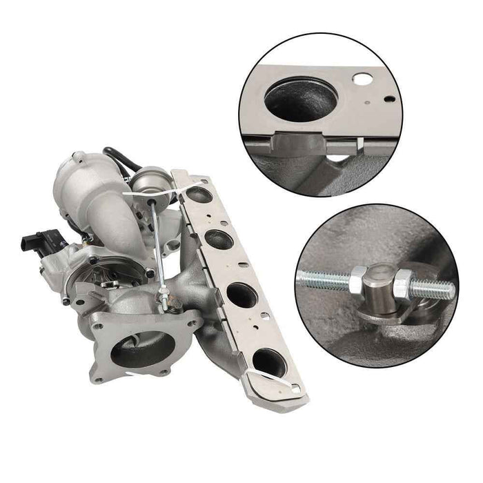 DURAFORCE Turbocharger For 2006-2012 Audi A3 TT & Volkswagen Jetta/GTI/Passat Eos 2.0L GAS