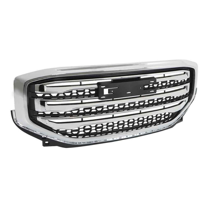 DURAFORCE For GMC Acadia SLE/SL 2017 2018 2019 Front Bumper Grille Grill Assembly Chrome