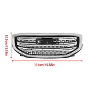DURAFORCE For GMC Acadia SLE/SL 2017 2018 2019 Front Bumper Grille Grill Assembly Chrome