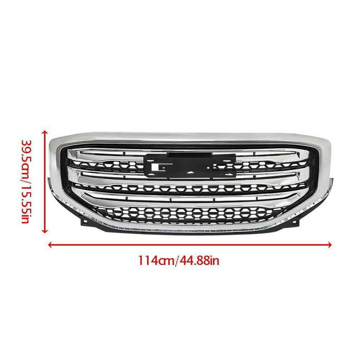 DURAFORCE For GMC Acadia SLE/SL 2017 2018 2019 Front Bumper Grille Grill Assembly Chrome