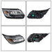 DURAFORCE Fog Light&Headlight Halogen w/LED DRL For Ford Explorer 2016-2018 Pair Headlamp
