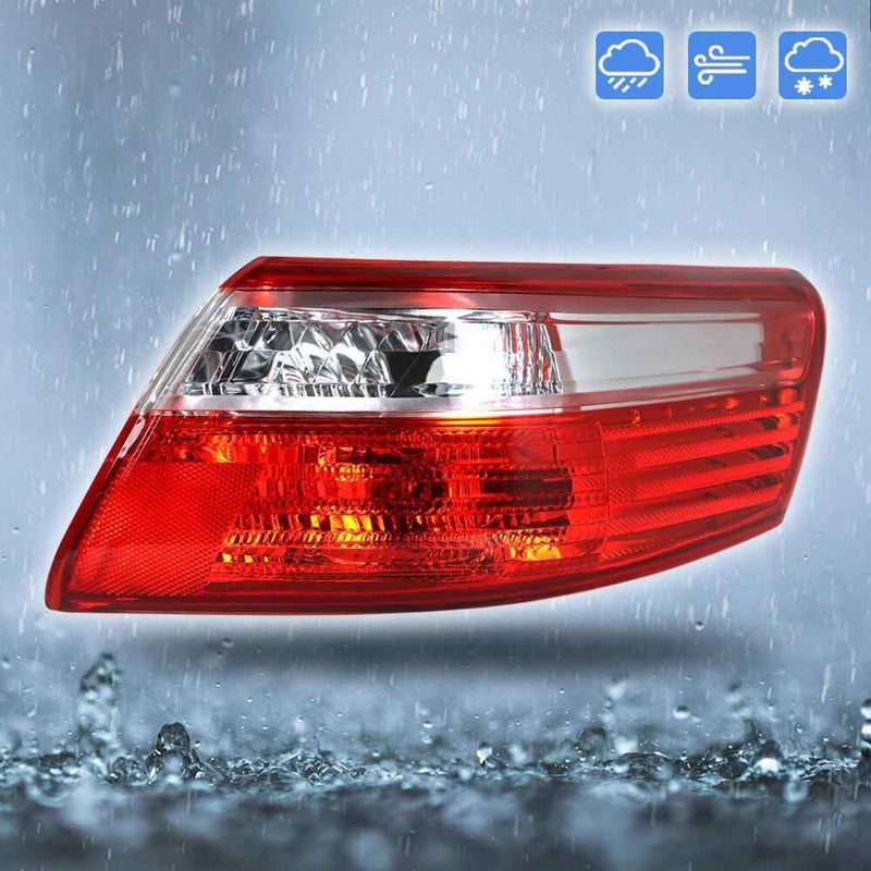 DURAFORCE For Toyota Camry 07-09 Pair Fog Lamp Covers Catalytic Conver Clear Tail Light RH