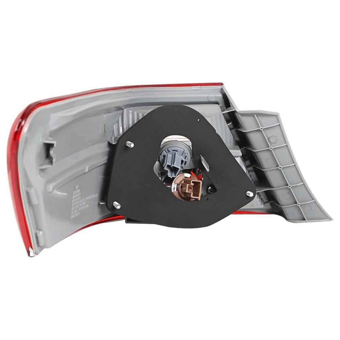 DURAFORCE For Toyota Camry 07-09 Pair Fog Lamp Covers Catalytic Conver Clear Tail Light RH