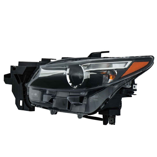 DURAFORCE For Mazda CX-9 GS GT 2016-2019-23 Left Side Headlight LED&Halogen Black w/o AFS