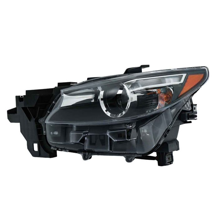 DURAFORCE For Mazda CX-9 GS GT 2016-2019-23 Left Side Headlight LED&Halogen Black w/o AFS