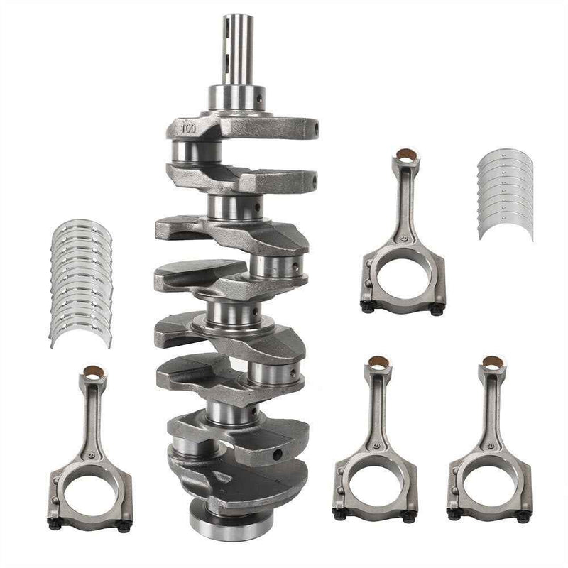 DURAFORCE Engine Crankshaft & Con Rods & Bearings Set For Hyundai Kia 2011-2019/2020 2.4L