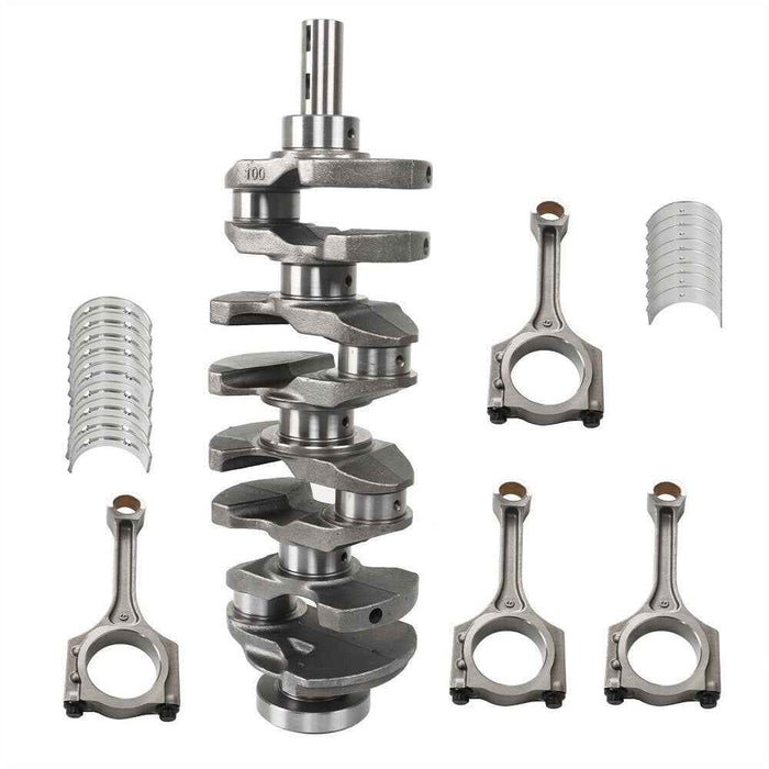 DURAFORCE Engine Crankshaft & Con Rods & Bearings Set For Hyundai Kia 2011-2019/2020 2.4L