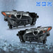 DURAFORCE Headlight For Mazda CX-9 2016-2023 LED Halogen Driver+Passenger Side Pair NO AFS