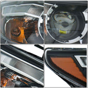 DURAFORCE Headlight For Mazda CX-9 2016-2023 LED Halogen Driver+Passenger Side Pair NO AFS