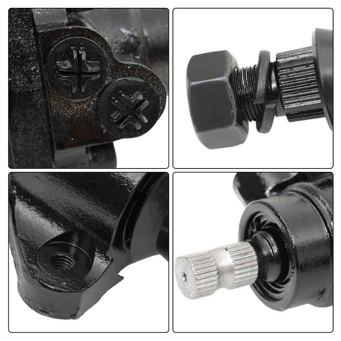 DURAFORCE Power Steering Gear Box Fit For Chevy Bel Air Nomad 150 210 500 Series 1955-1957