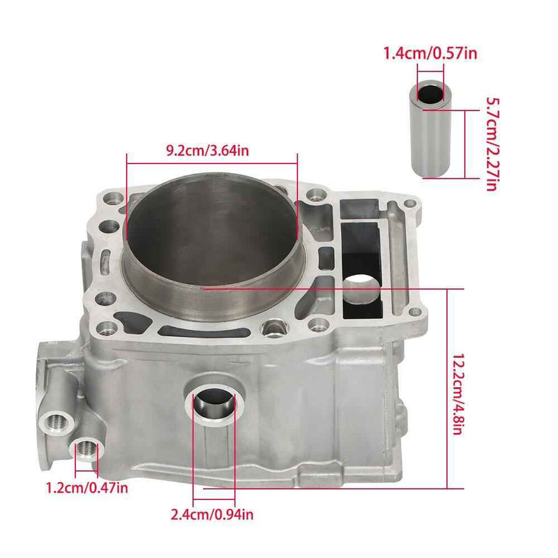 DURAFORCE Cylinder Piston Gasket Top End Set Kit For Polaris Sportsman 500 ATV 1996-2012