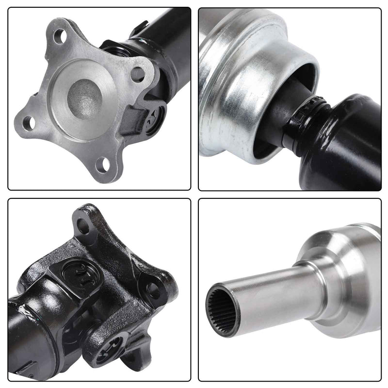 DURAFORCE Front Driveshaft Prop Shaft For Ram 1500 2013-2017 4WD Auto 8 Speed 52123639AA