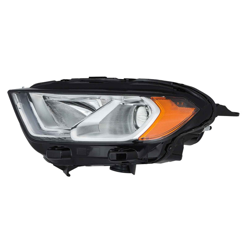 DURAFORCE For Ford EcoSport 2018-2023 Driver Headlight Halogen W/LED DRL Chrome Housing
