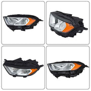 DURAFORCE For Ford EcoSport 2018-2023 Driver Headlight Halogen W/LED DRL Chrome Housing