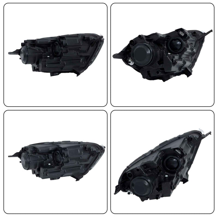 DURAFORCE For Ford EcoSport 2018-2023 Driver Headlight Halogen W/LED DRL Chrome Housing