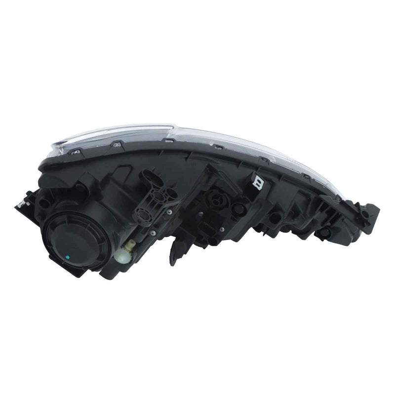 DURAFORCE Black Trim For Chrysler 200 2015-2017 Headlight Halogen Left/Driver W/LED DRL