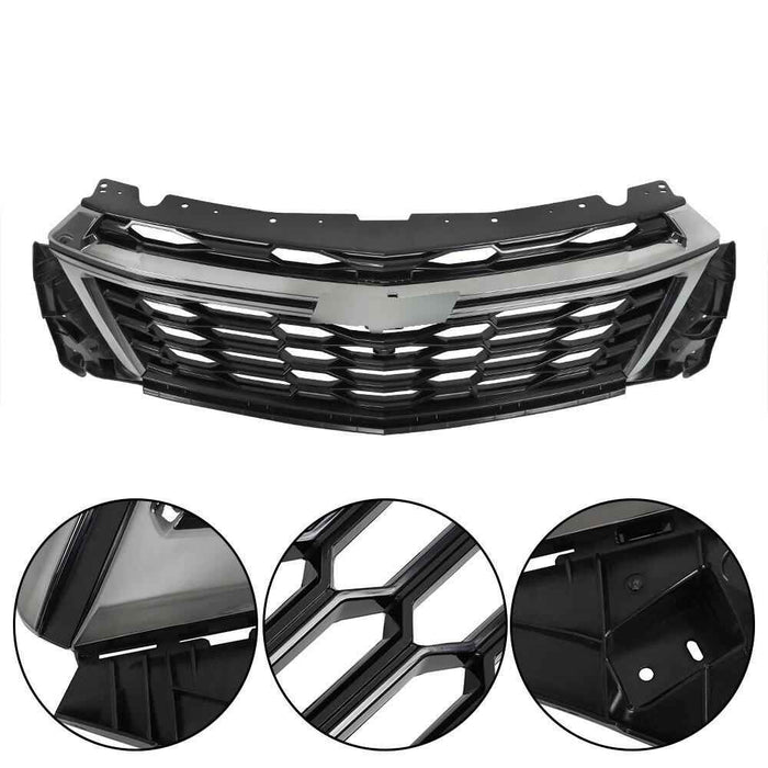 DURAFORCE 84426603 Bumper Grille Front Upper Grill For Chevrolet Traverse 2022-23 Plastic
