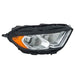 DURAFORCE Headlight For Ford EcoSport 2018-2023 Halogen W/LED DRL Right/RH Chrome Housing